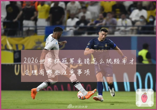 2026世界杯冠军竞猜怎么玩赔率才合理有哪些注意事项
