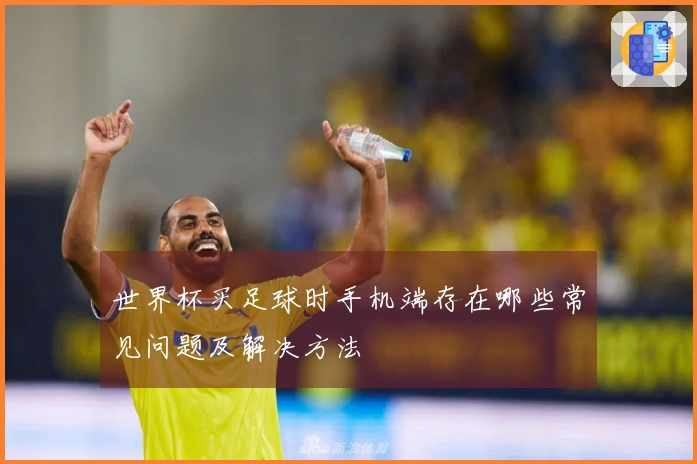 世界杯买足球时手机端存在哪些常见问题及解决方法