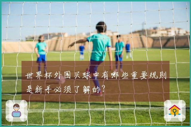 世界杯外围买球中有哪些重要规则是新手必须了解的？