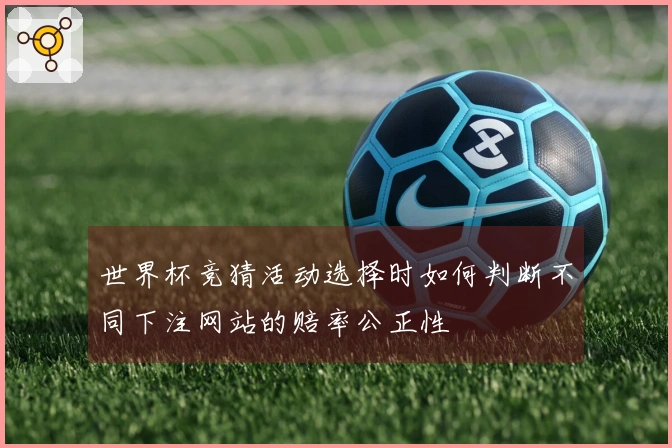 世界杯竞猜活动选择时如何判断不同下注网站的赔率公正性