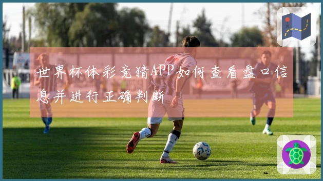 世界杯体彩竞猜APP如何查看盘口信息并进行正确判断